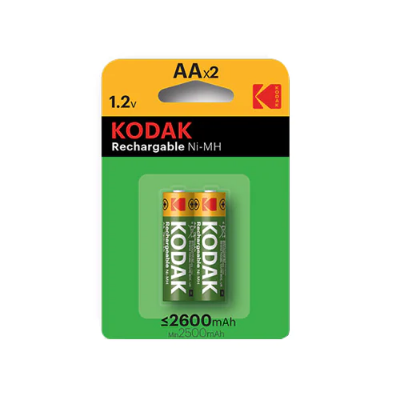Picture of Kodak AA 2600mAh 1 Pack Rechargeable Ni-MH Battery