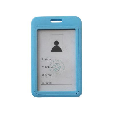 Picture of Chongxi C-113V Hard Plastic Double Side Transparent Work Permit Id Card Holder