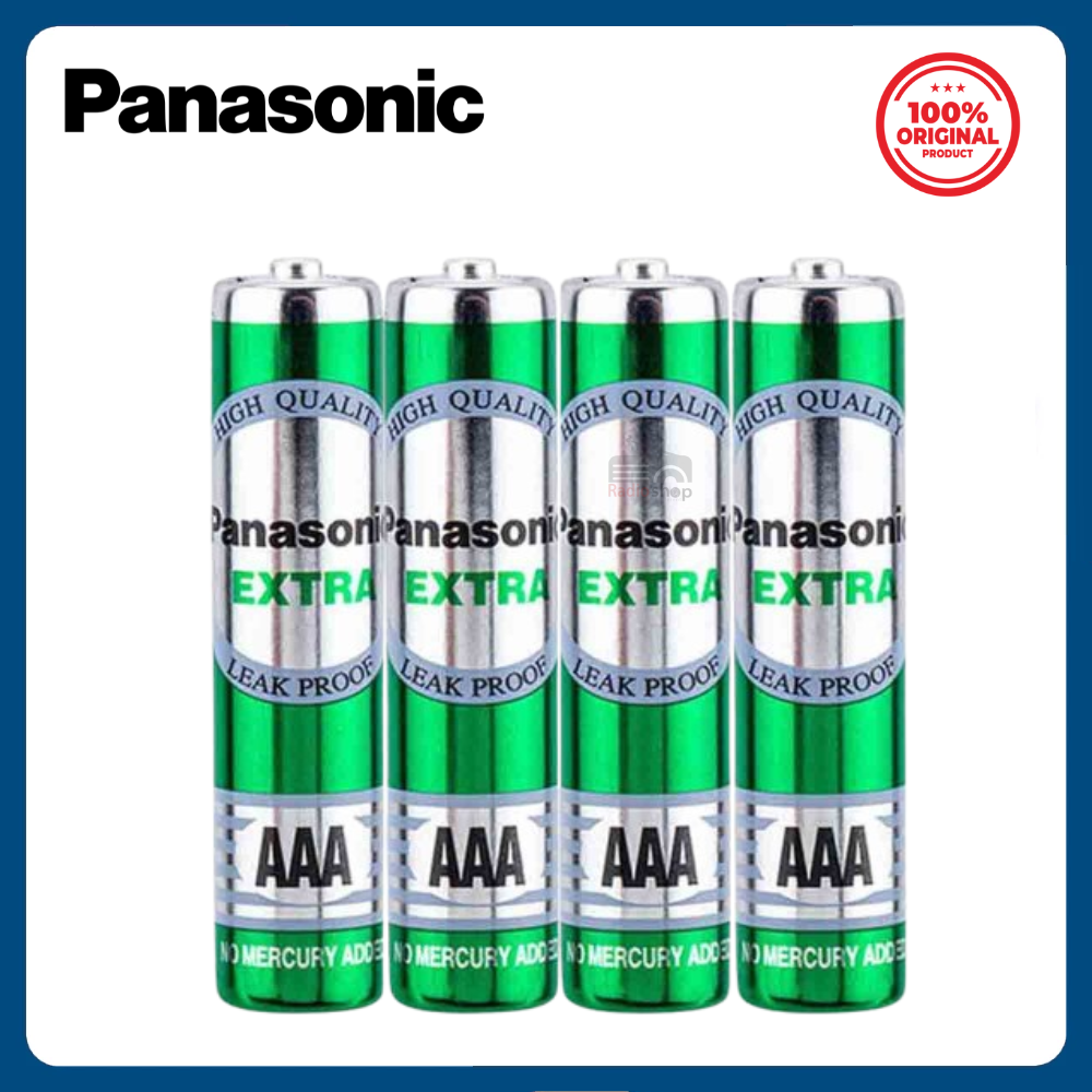 Picture of 4PCS Pana.sonic Extra AAA R03 1.5V Heavy Duty Carbon Zinc Battery