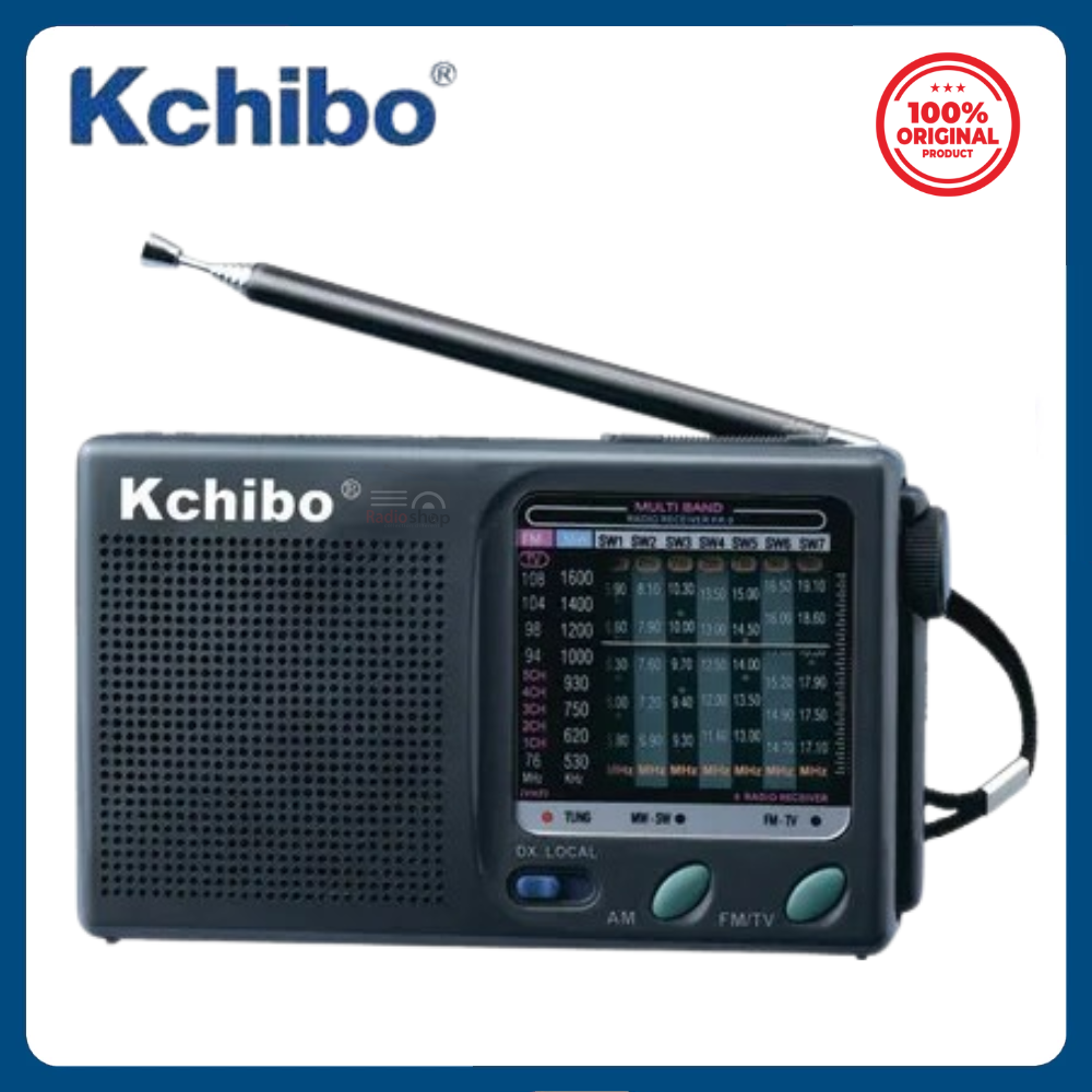 Picture of Kchibo KK-9 FM/MW/SW1-7 (TV2-5CH) 9-Band Analong Radio Receiver