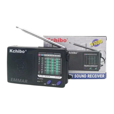 Picture of Kchibo KK-9 FM/MW/SW1-7 (TV2-5CH) 9-Band Analong Radio Receiver