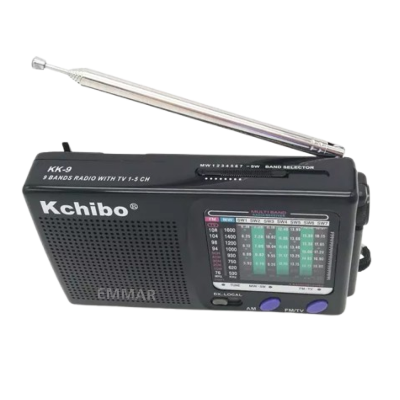 Picture of Kchibo KK-9 FM/MW/SW1-7 (TV2-5CH) 9-Band Analong Radio Receiver