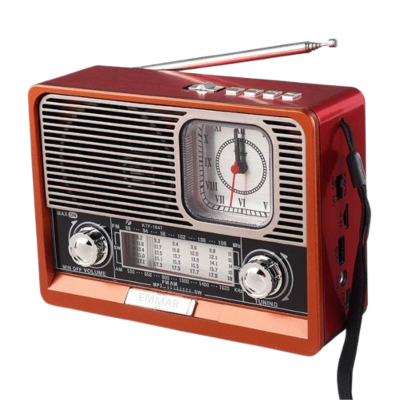 Picture of KTF-1647 AM/FM/SW 3″ 8-Band Radio with USB/Micro SD Music Player