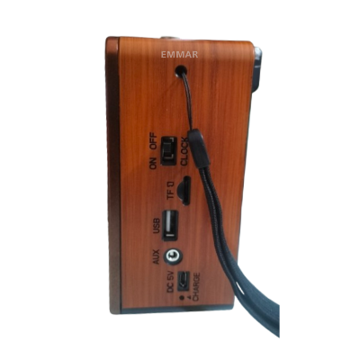 Picture of KTF-1647 AM/FM/SW 3″ 8-Band Radio with USB/Micro SD Music Player