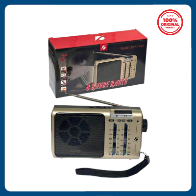 Picture of KBroad KTF-1472 FM/AM/SW 4-Band Radio & Digital MP3 Player