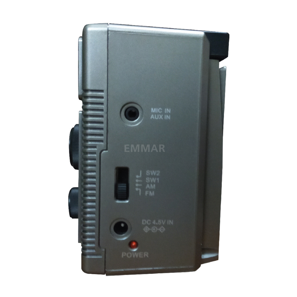 Picture of Fepe FP-1366 AM/FM/SW1-2  4-Band Radio - Grey