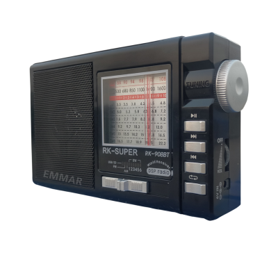 Picture of RK Super RK-908BT FM/ AM/ SW 8-Band Radio USB/SD Player with Bluetooth