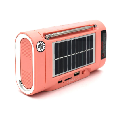 Picture of KTF-1636 FM Radio with Solar Charging and Flashlight