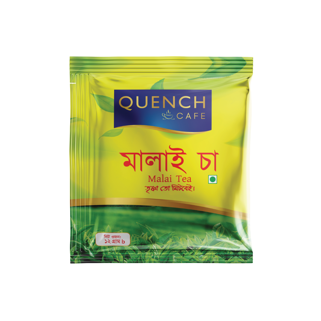 Picture of Quench cafe Malai Tea Mini Pack 12 gm 24 pcs