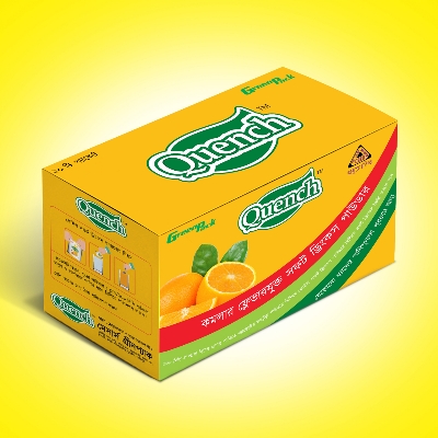 Picture of Quench Soft Drinks Powder ( Mango ) 8gm 36 Pcs