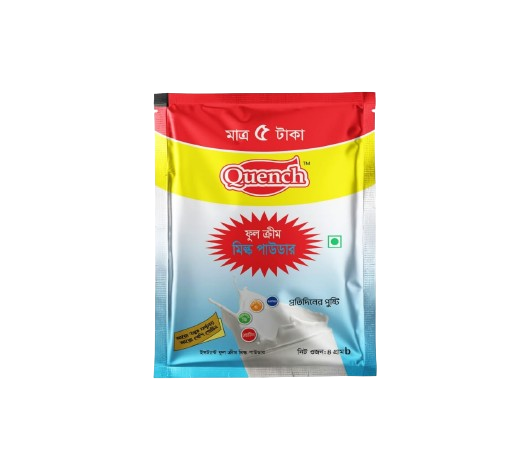 Picture of Quench Full Cream Milk Powder 4gm mini pack 24 pcs