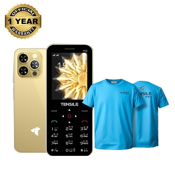 Picture of (Free t Shirt )Tensile T23 pro max touch button phone with 14 days replacement & 1 years warranty 