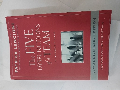 Picture of The Five Dysfunctions of a Team Book by Patrick Lencioni