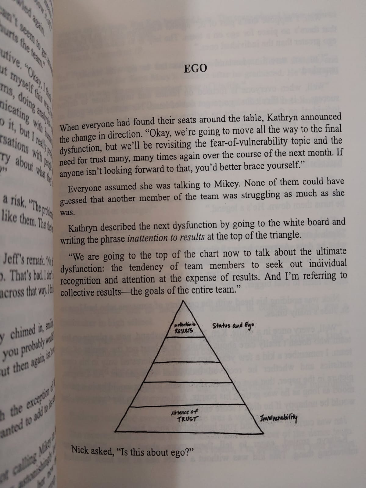 Picture of The Five Dysfunctions of a Team Book by Patrick Lencioni
