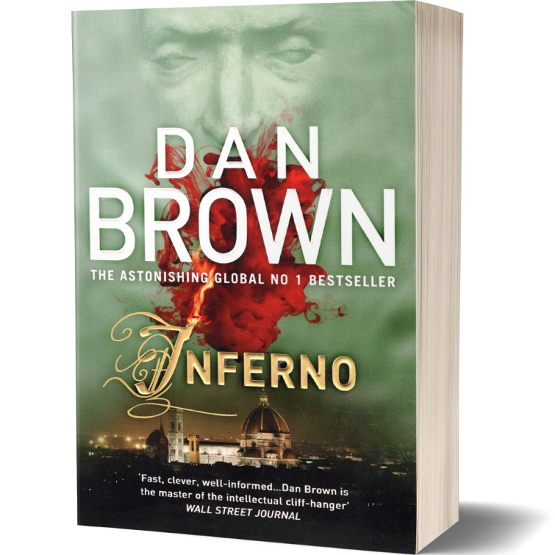 Picture of Inferno Novel by Dan Brown (Yellowish - Paperback)