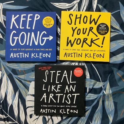 Picture of Austin Kleon Book Set (Steal Like An Artist,Show Your Work & Keep Going)