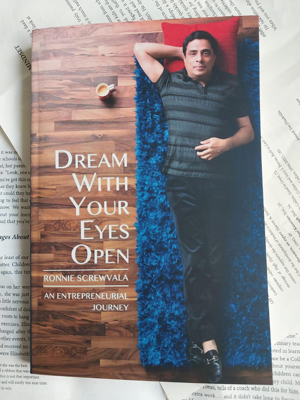 Picture of Dream With Your Eyes Open: An Entrepreneurial Journey by Ronnie Screwvala (Premium - Paperback)