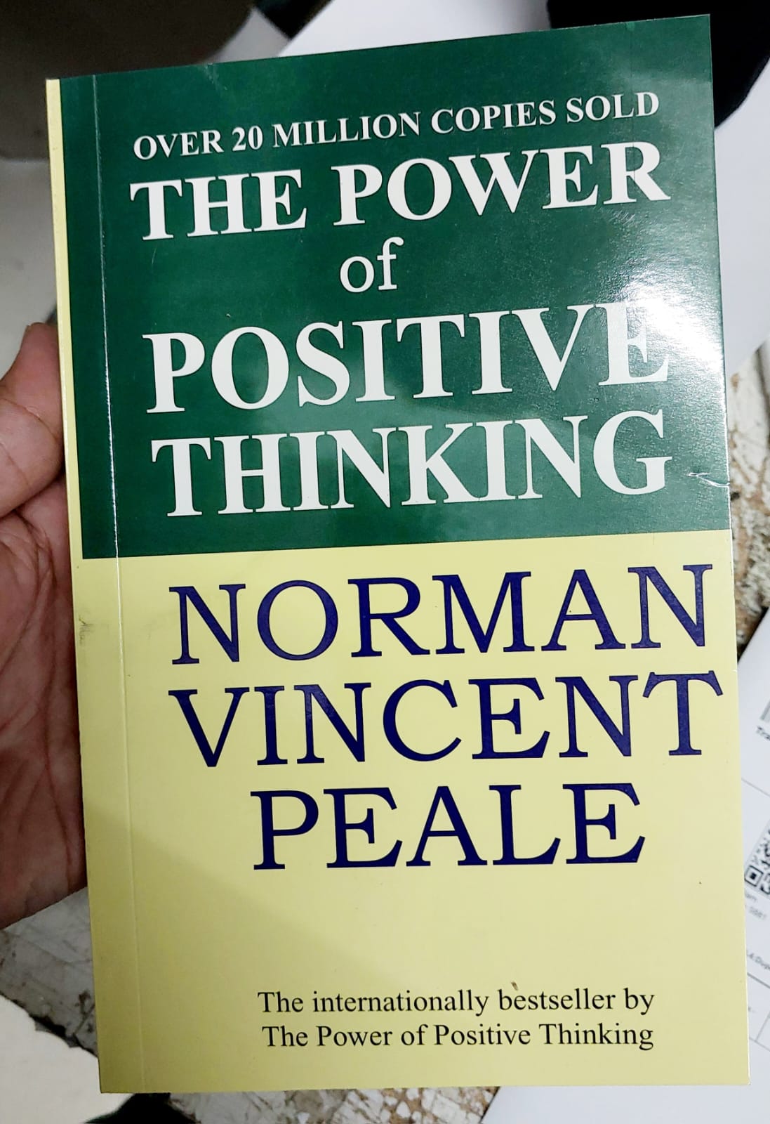 Picture of The Power of Positive Thinking (Yellowish - Paperback)