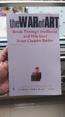 Picture of The War of Art: Break Through the Blocks and Win Your Inner Creative Battles by Steven Pressfield (Premiium Quality Paperback)
