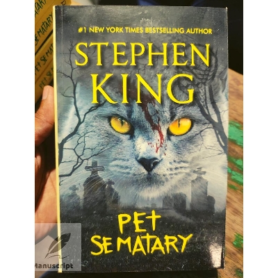 Picture of Pet Sematary by Stephen King (Yellowish - Paperback)