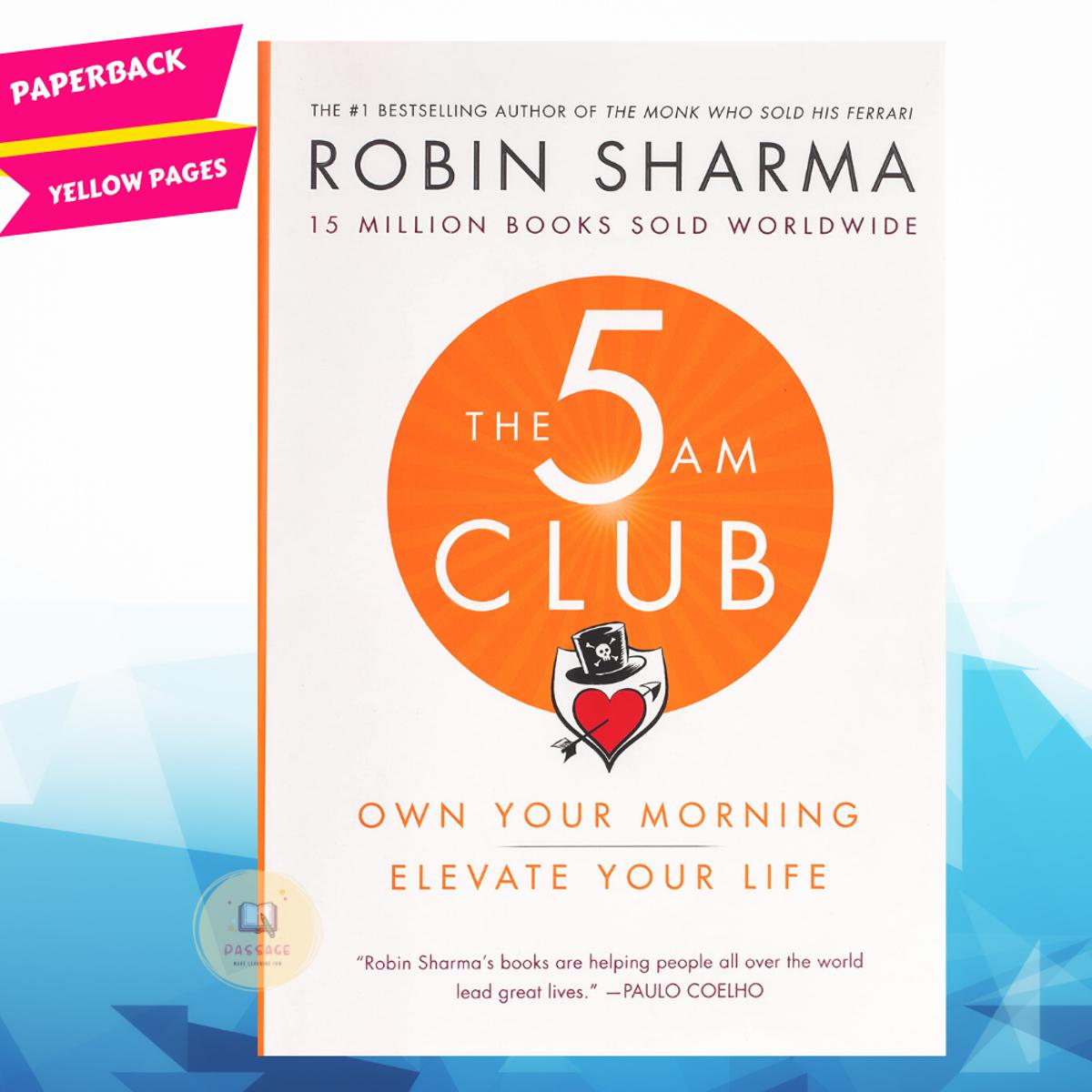 Picture of The 5 AM Club: Own Your Morning. Elevate Your Life by Robin Sharma (Yellowish - Paperback)