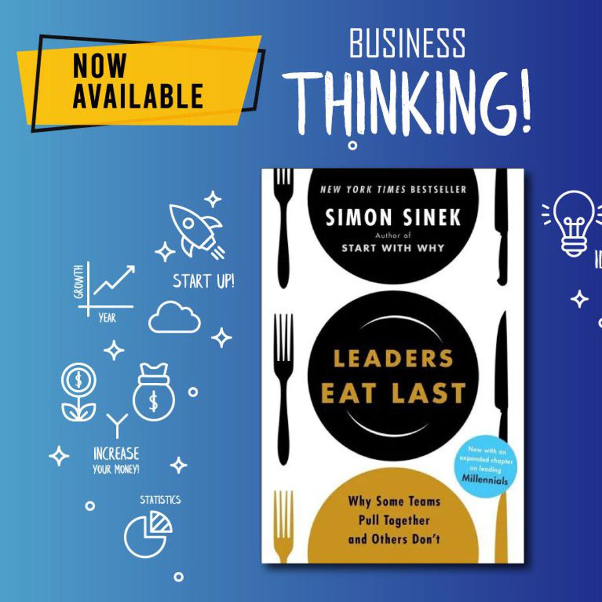 Picture of Leaders Eat Last by Simon Sinek