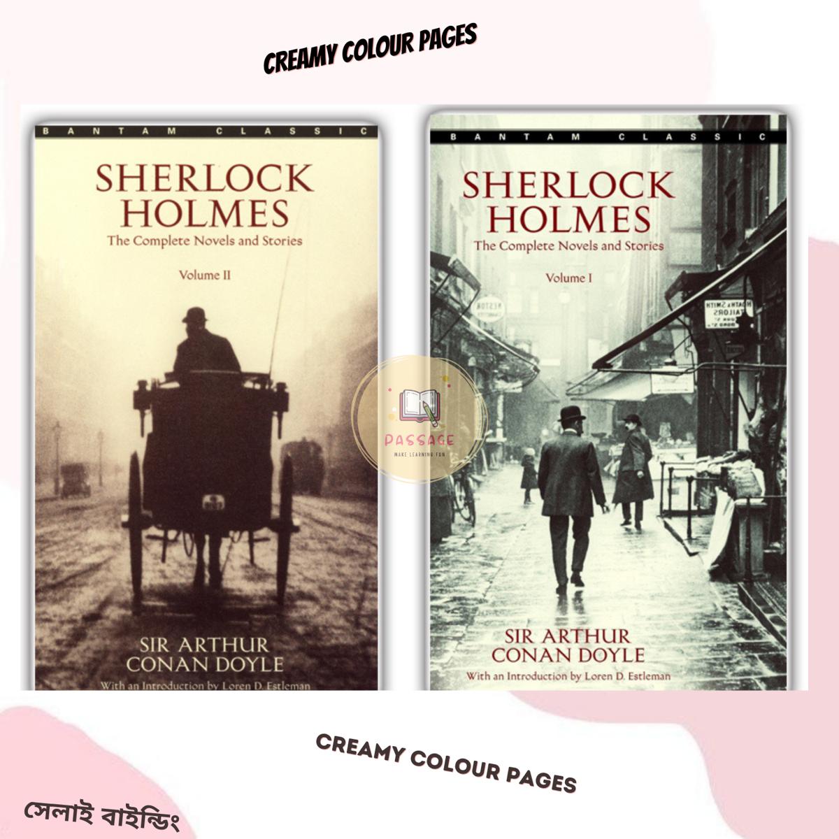Picture of The Complete Novels of Sherlock Holmes Novel by Arthur Conan Doyle (Volume I & 2 Paperback)