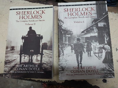 Picture of The Complete Novels of Sherlock Holmes Novel by Arthur Conan Doyle (Volume I & 2 Paperback)
