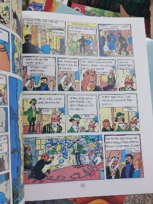 Picture of Adventures of Tintin Complete Set- (25 Books) – Color – Bangla- Paperback