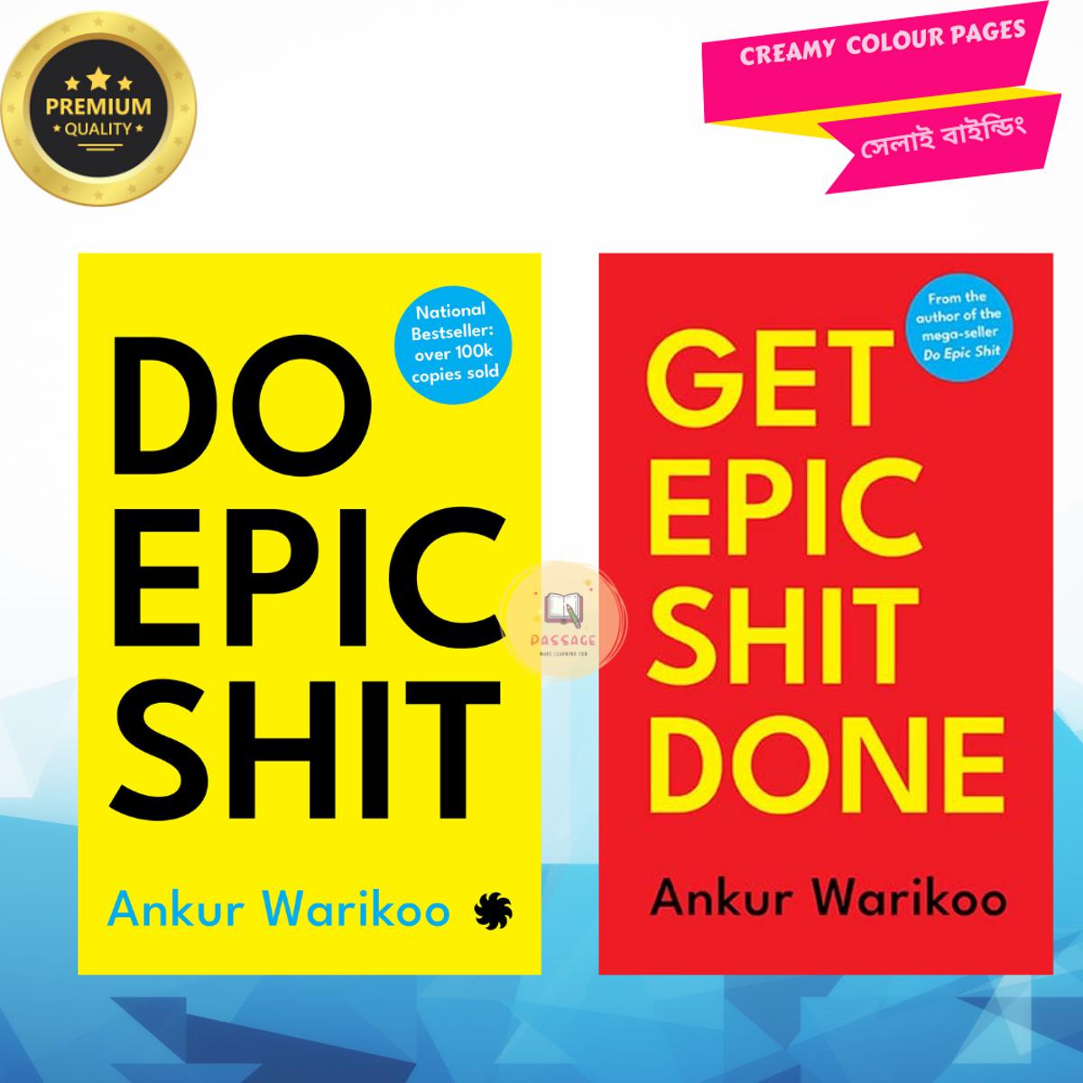 Picture of Best Combo of Ankur Warikoo (Get Epic Shit Done + Do Epic Shit )