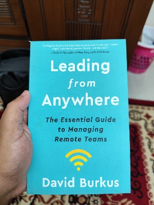 Picture of Leading From Anywhere: The Essential Guide to Managing Remote Teams by David Burkus