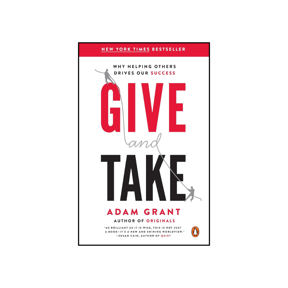Picture of Give and Take: Why Helping Others Drives Our Success by Adam Grant - Yellow - Paperback