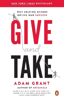 Picture of Give and Take: Why Helping Others Drives Our Success by Adam Grant - Yellow - Paperback