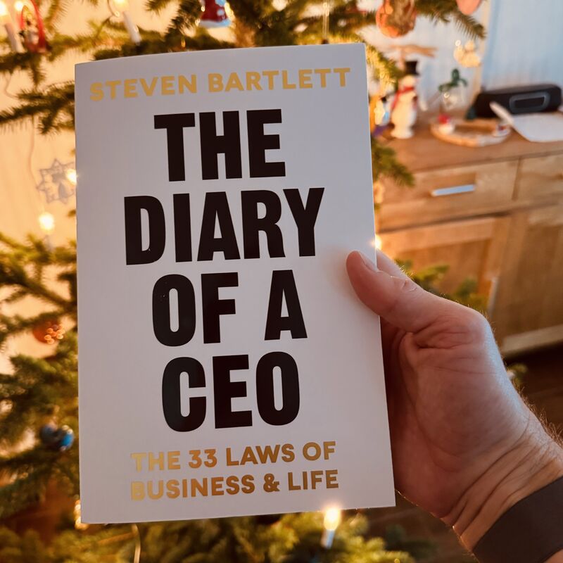 Picture of The Diary of a CEO: The 33 Laws of Business and Life by Steven Bartlett