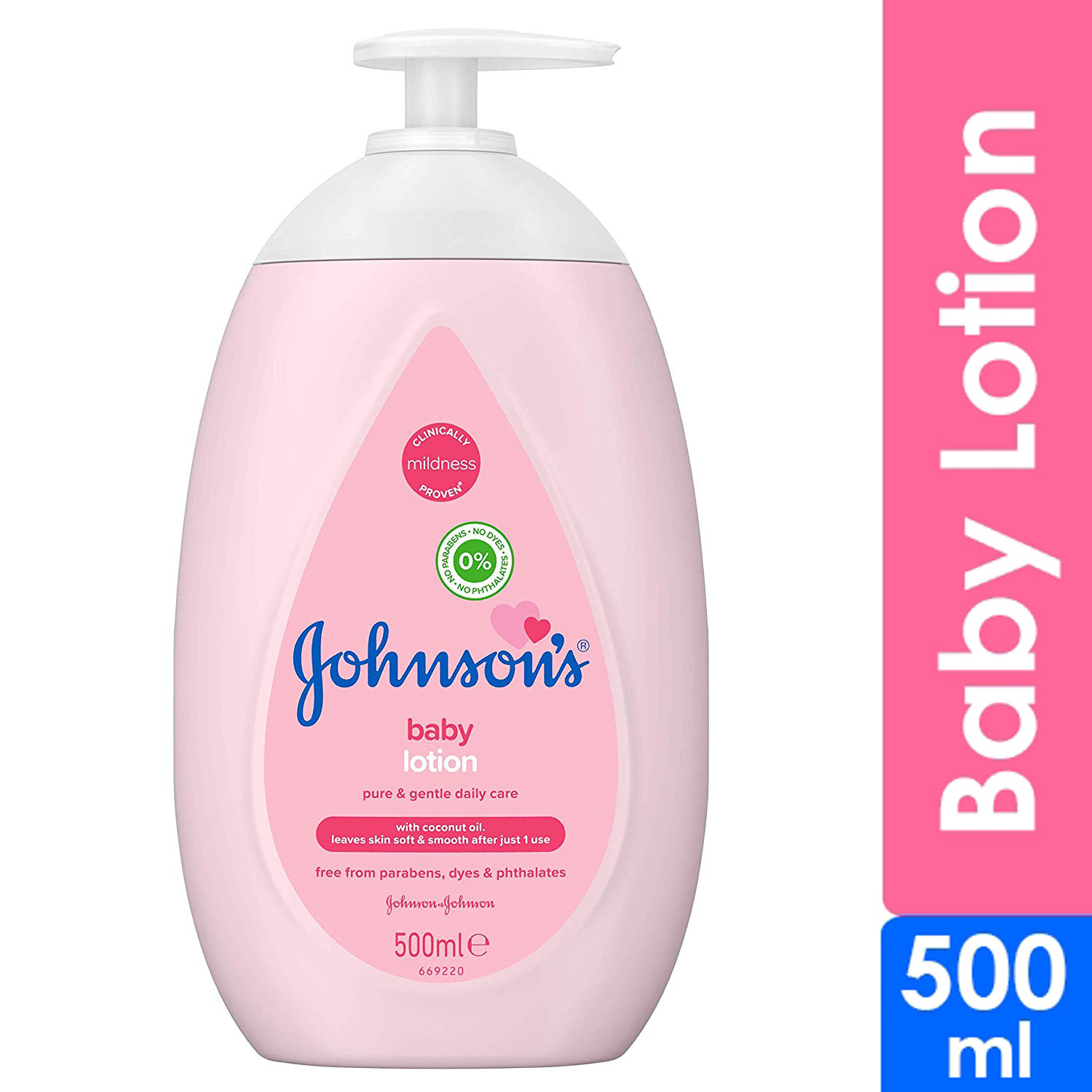 Picture of J0hnsonss Baby Lotion pink 500 ml (Italy)