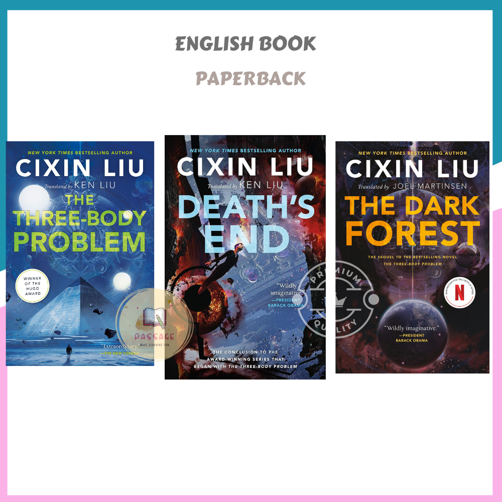 Picture of Remembrance of Earth's Past Series (The Three-Body Problem, The Dark Forest, Death's End) by Liu Cixin