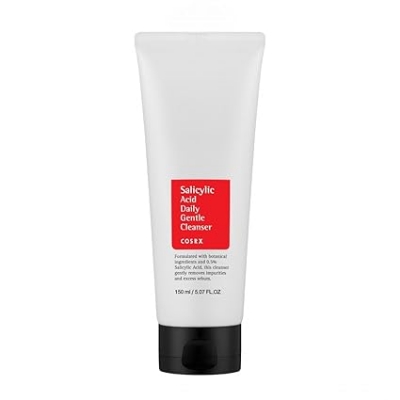 Picture of Cosrx Salicylic Acid Daily Gentle Cleanser 150ml Facial Cleansing Exfoliating Peeling Deep Clean Acne Blackhead Remove