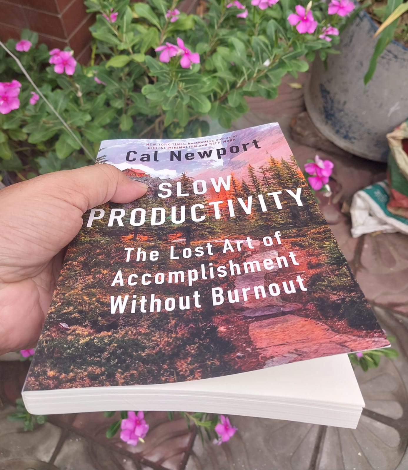 Picture of Slow Productivity: The Lost Art of Accomplishment Without Burnout by Cal Newport - Paperback