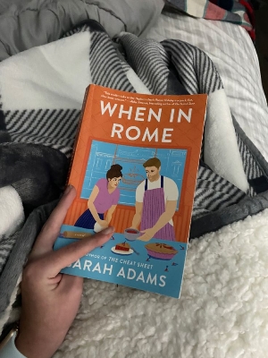Picture of When in Rome: A Book by Sarah Adams  - Paperback