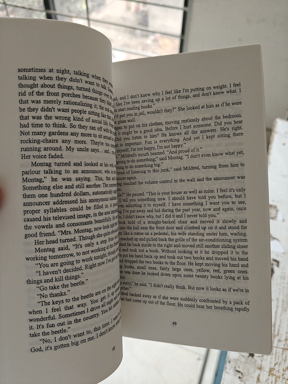 Picture of Fahrenheit 451 Novel by Ray Bradbury (Premium Quality Paperback)