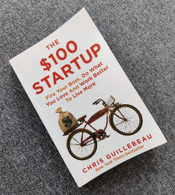 Picture of The $100 Startup by Chris Guillebeau (Yellow  Paperback)