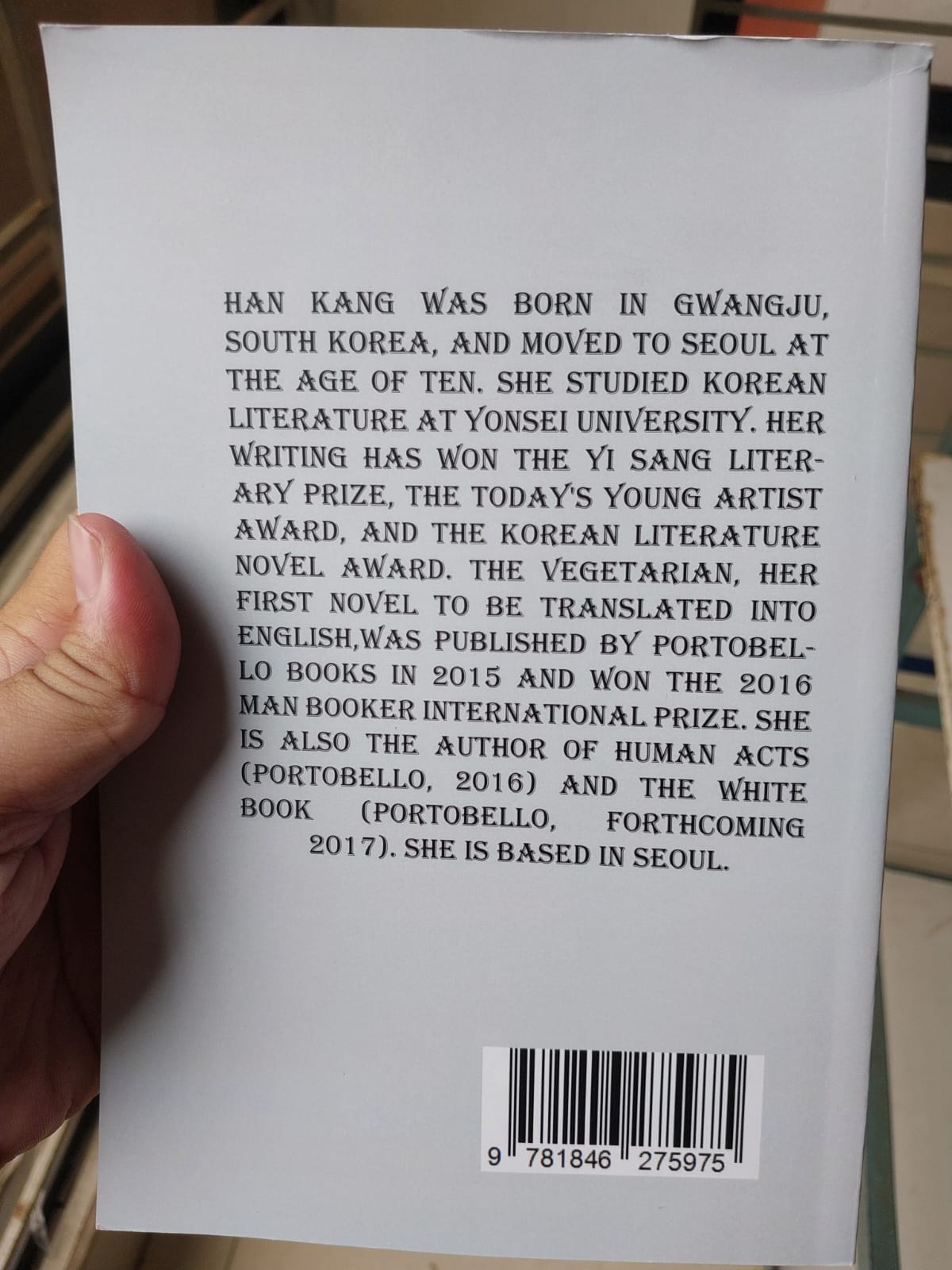 Picture of The White Book Novel by Han Kang (Paperback)