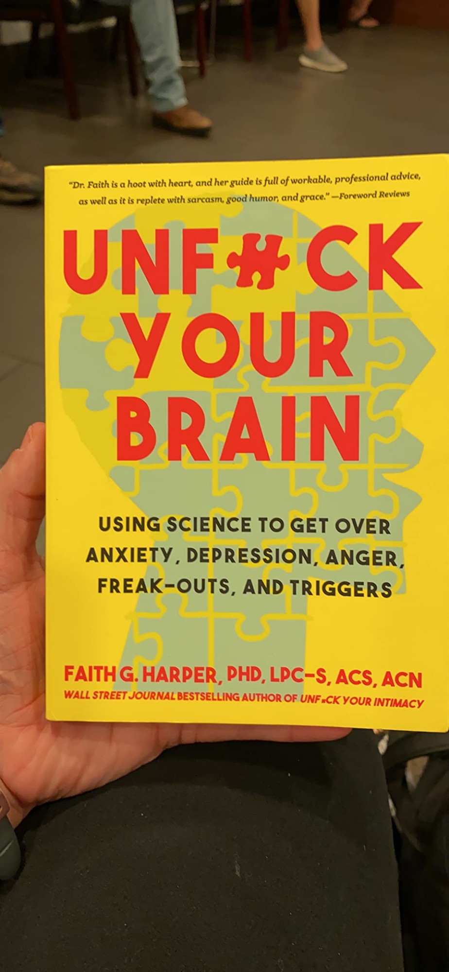 Picture of Unfuck Your Brain Book by Faith G. Harper (Premium Quality Paperback)