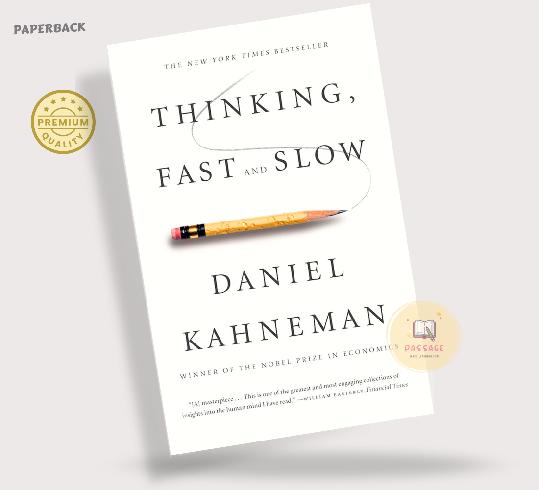 Picture of Thinking, Fast and Slow by Daniel Kahneman (Premium Quality Paperback)