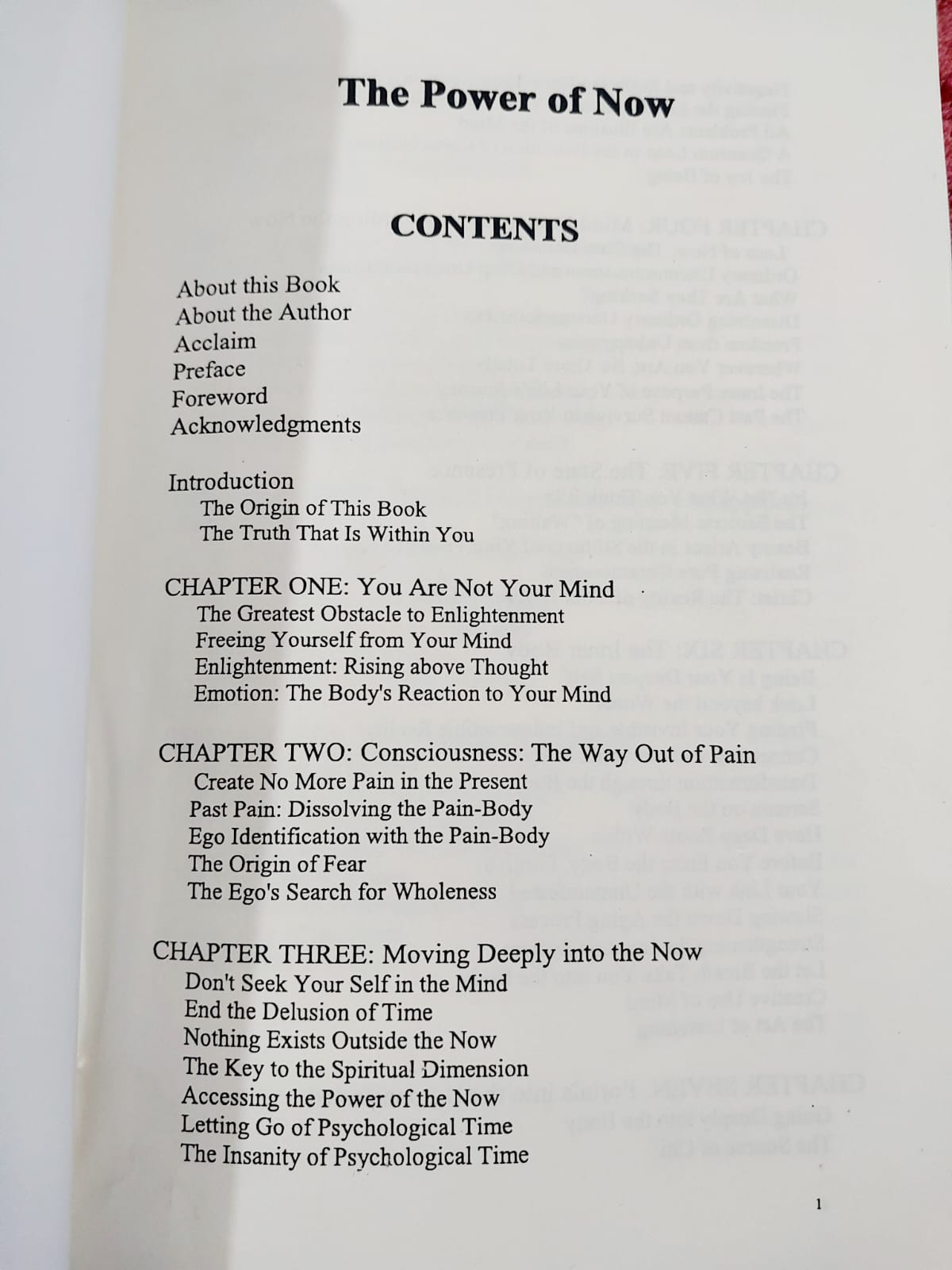 Picture of The Power Of Now by Eckhart Tolle (Paperback)