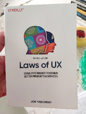Picture of Laws of UX: Using Psychology to Design Better Products & Services by Jon Yablonski (Color Print - Paperback)