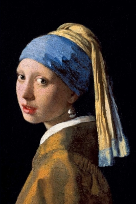 Picture of Girl with a Pearl Earring by Johannes Vermeer Journal (Premium Quality Paperback)