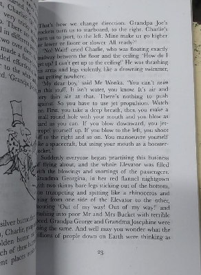 Picture of Charlie and the Great Glass Elevator by Roald Dahl (Yellowish - Paperback)