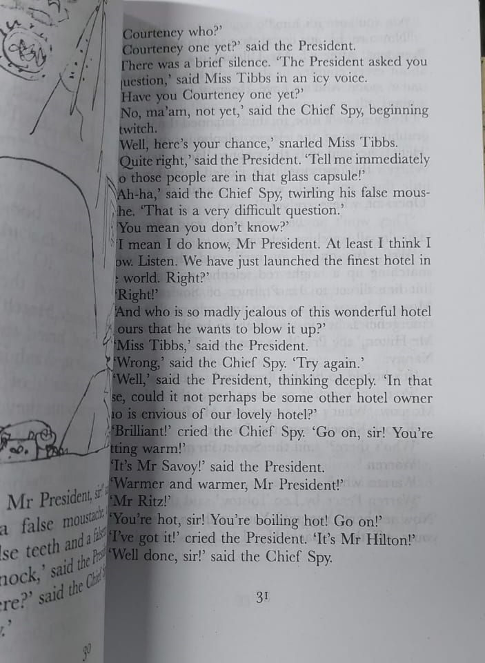 Picture of Charlie and the Great Glass Elevator by Roald Dahl (Yellowish - Paperback)