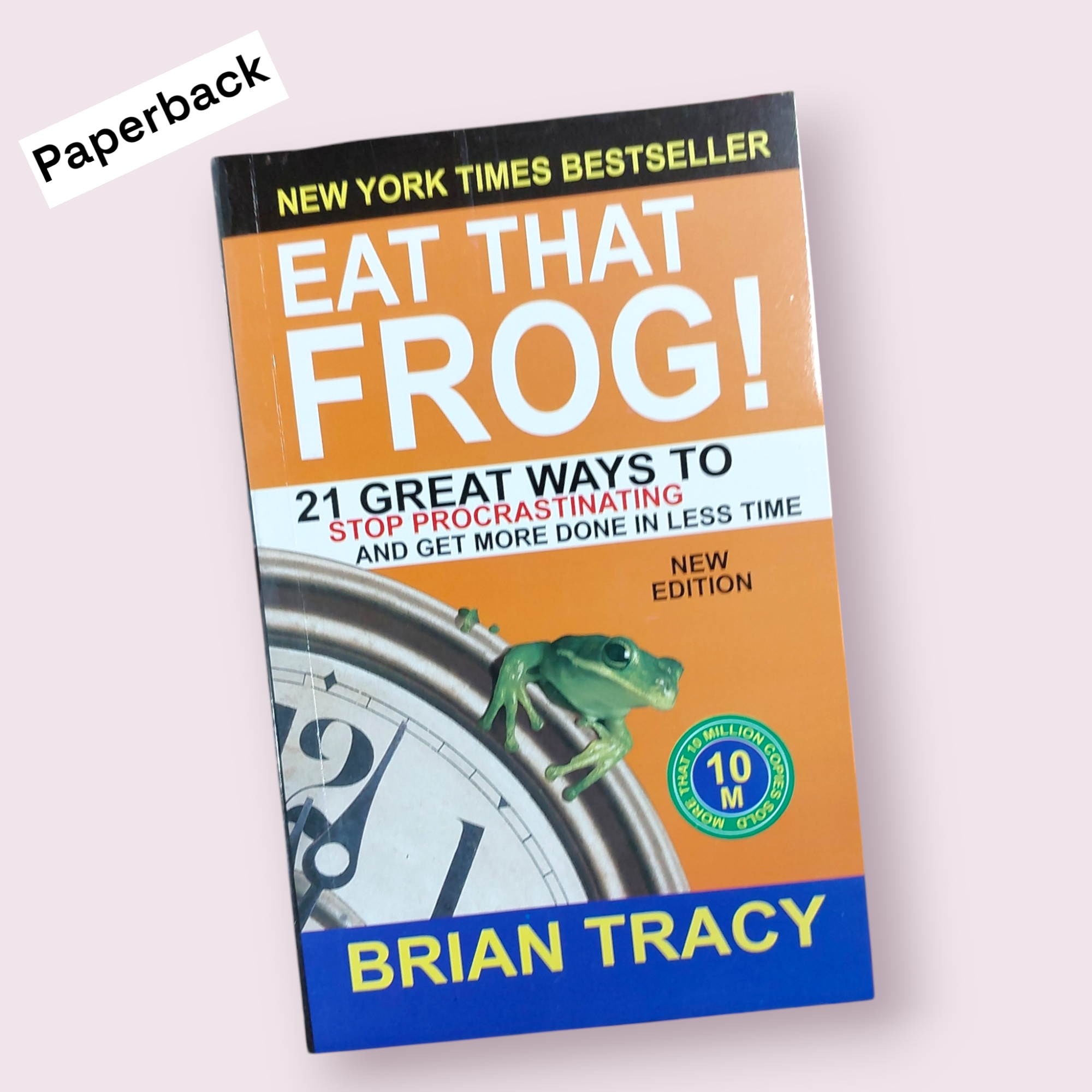 Picture of Eat That Frog! by Brian Tracy (Yellowish - Paperback )